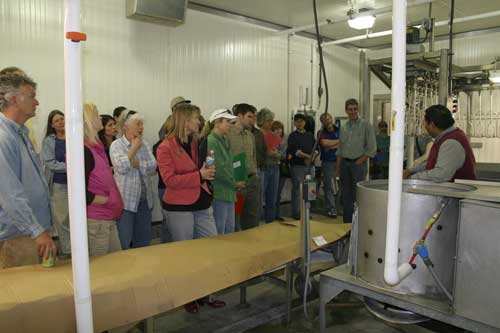 group listening to the presenter