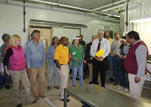 Abdul addresses tour participants