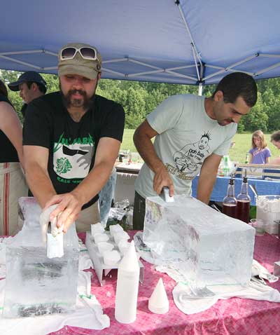 shaving ice