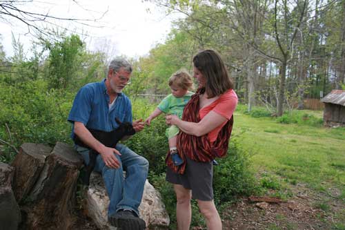 Audrey and her mom meet a new kid