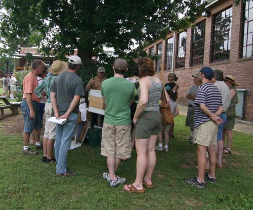 Jim Williams talks about beekeeping