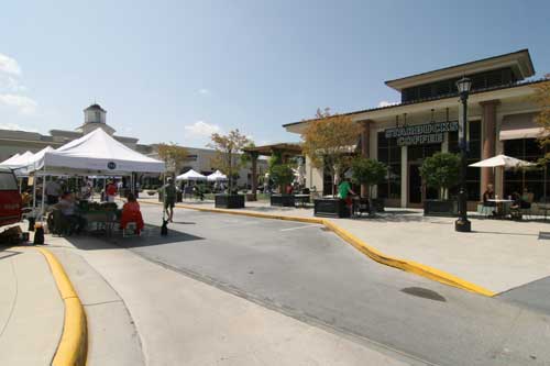 entrance to market