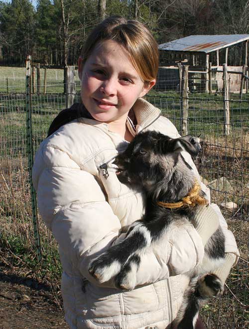 girl with new friend