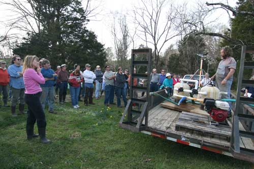 John Soehner talks about sand filters and irrgating from surface water