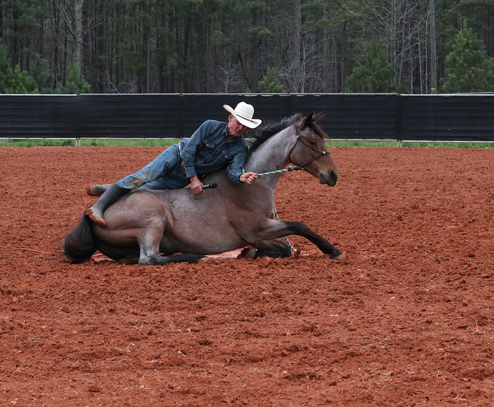 Rodeo entertainer Keith Isley