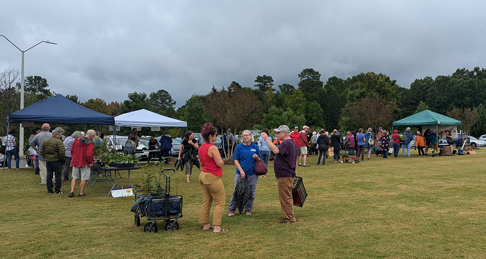 Native plant sale.